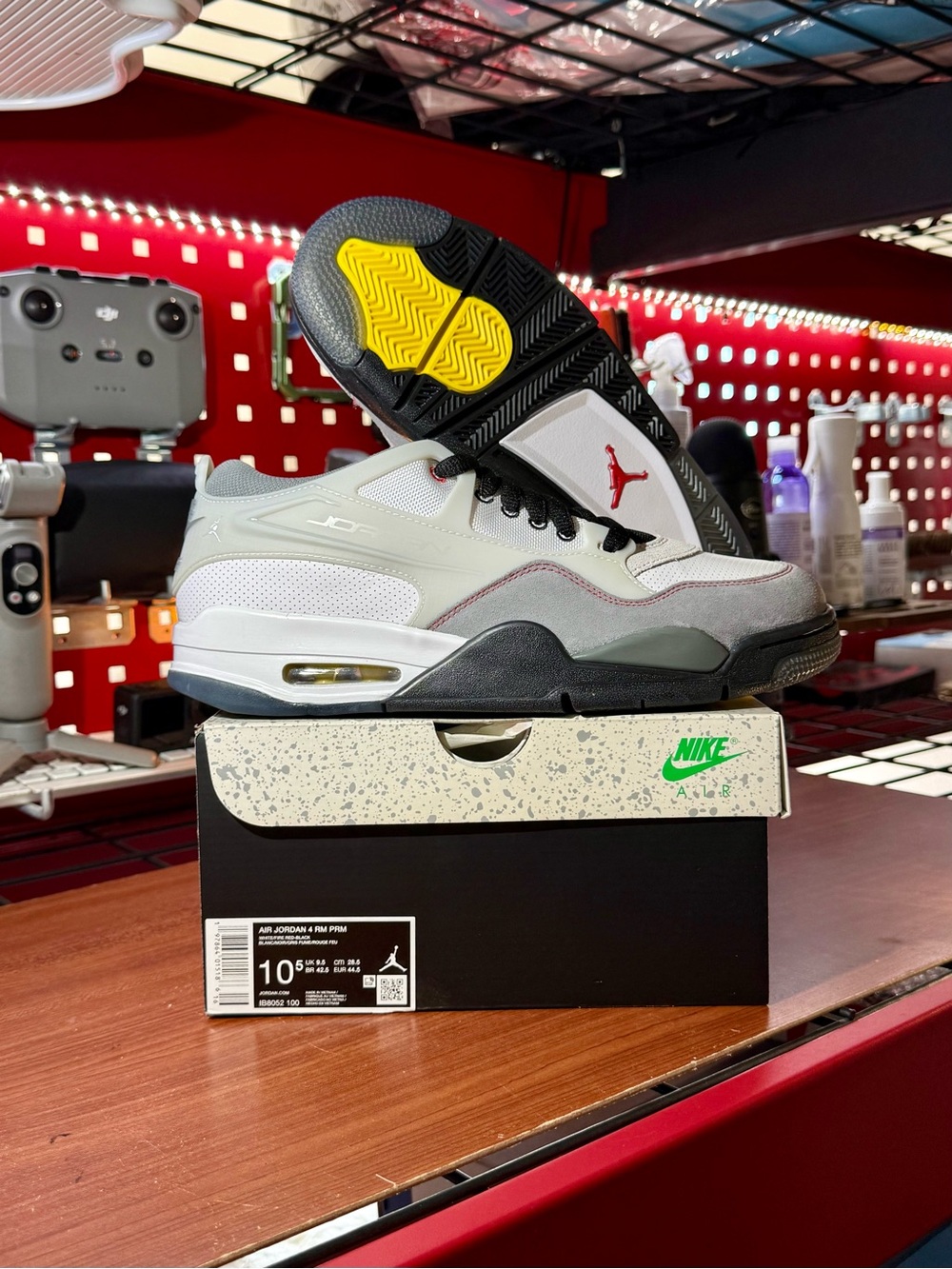 Jordan 4 RM PRM Smoke Grey